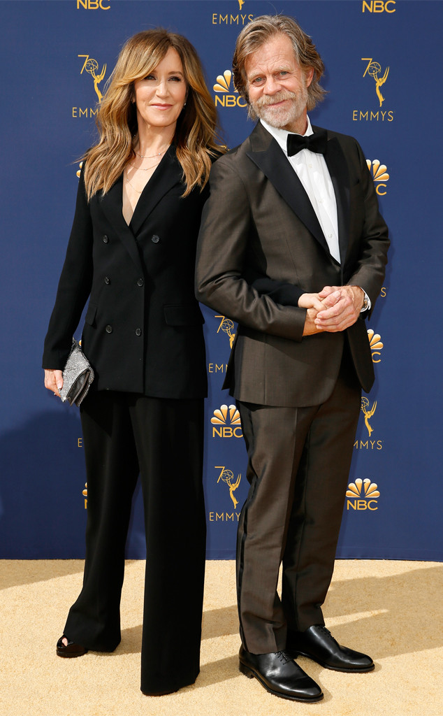 Felicity Huffman, William H. Macy, 2018 Emmys, 2018 Emmy Awards, Couples